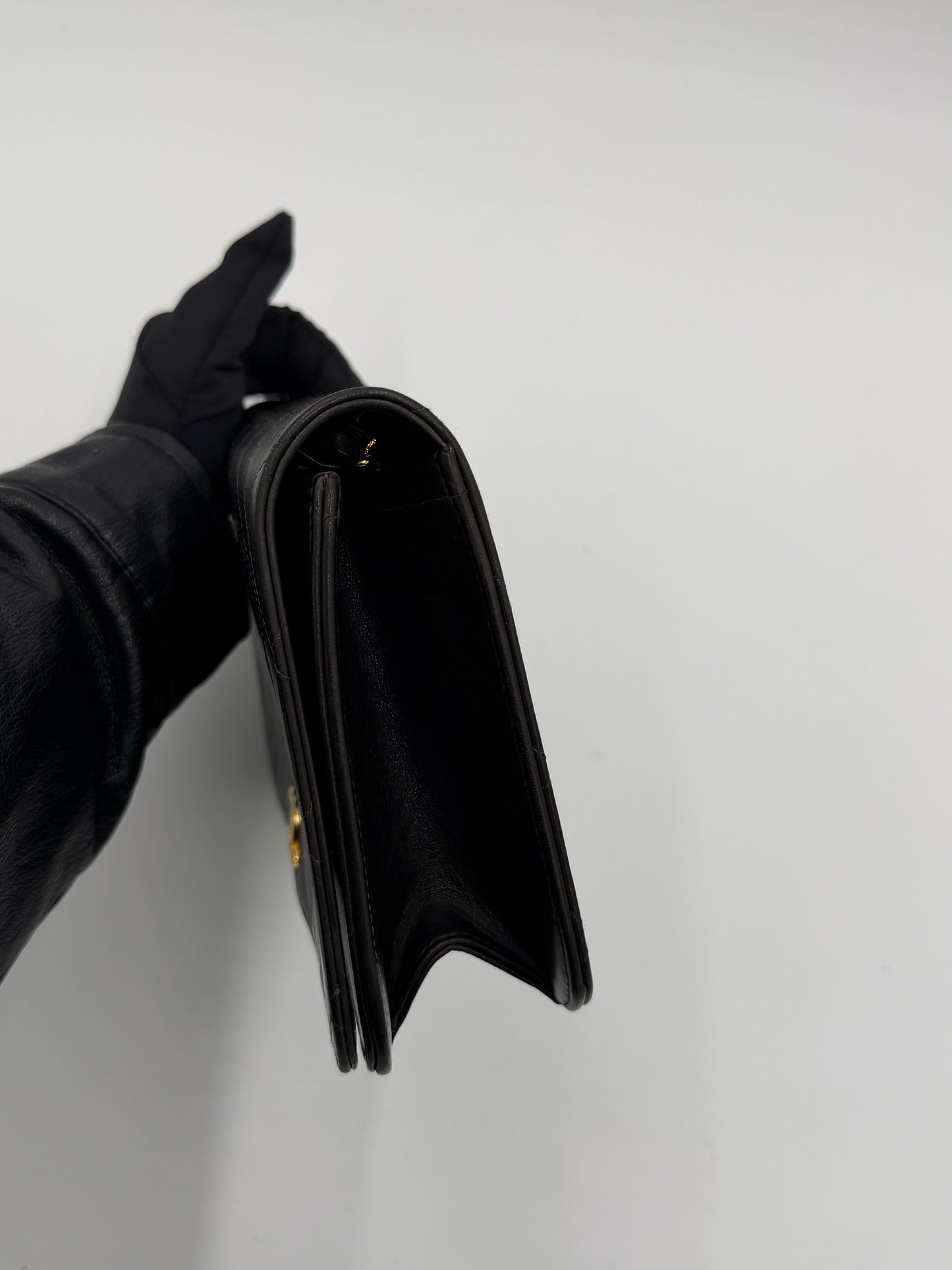 Chanel Timeless Full Flap Push Lock