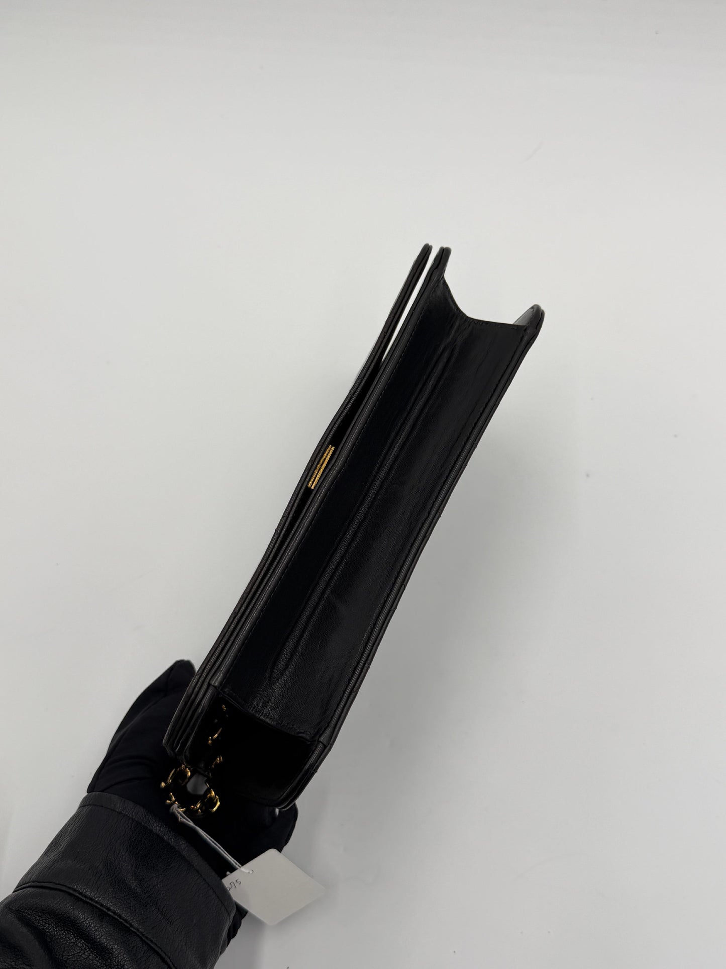 Chanel Timeless Full Flap Push Lock