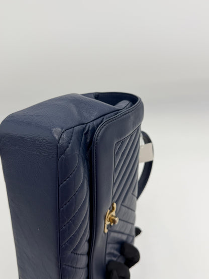 Chanel Chevron Top Handle 2Way