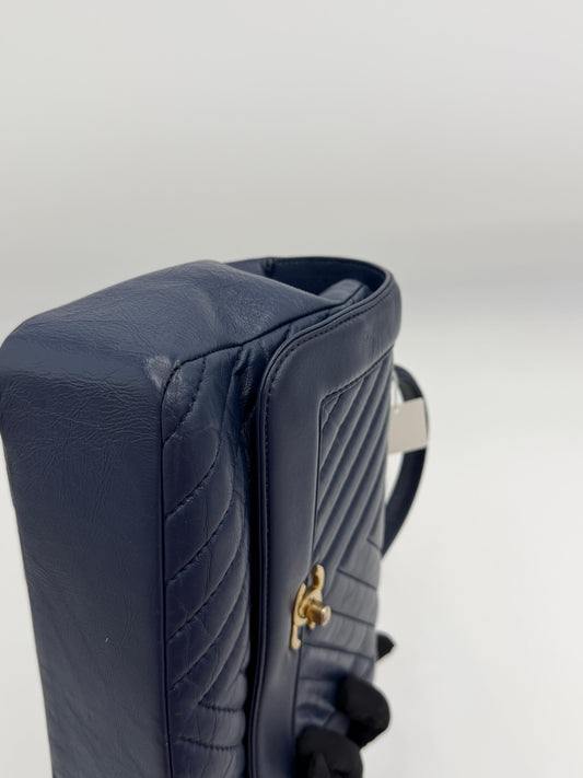 Chanel Chevron Top Handle 2Way