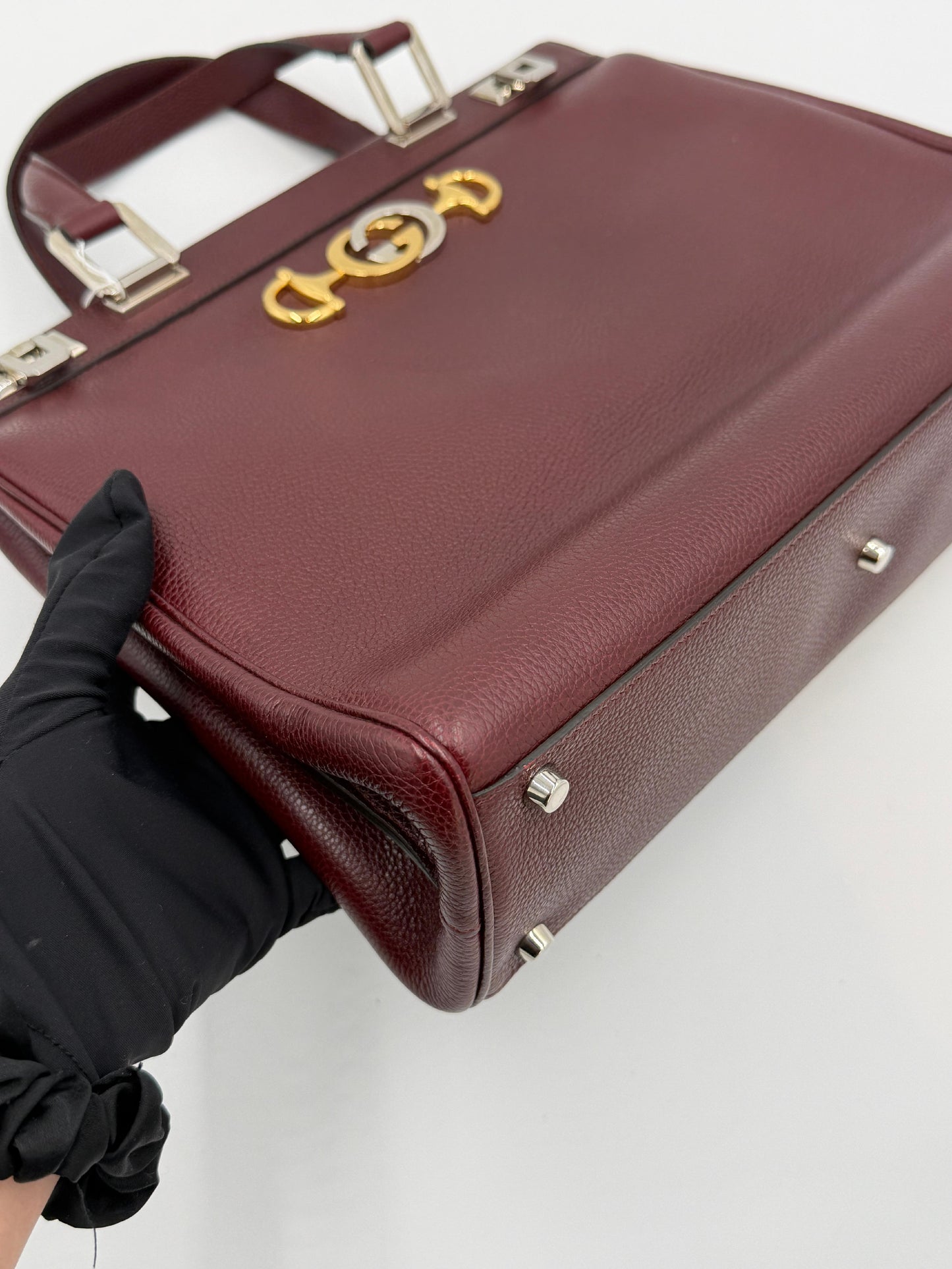 Gucci Zumi Leather 2Way Tote