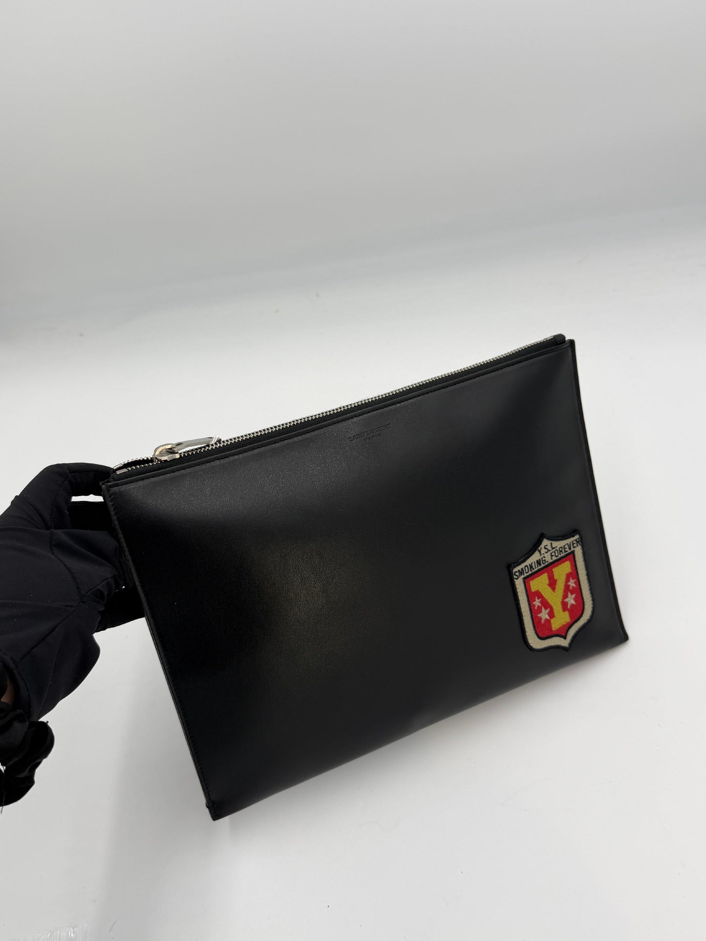 Saint Laurent Patchwork Clutch