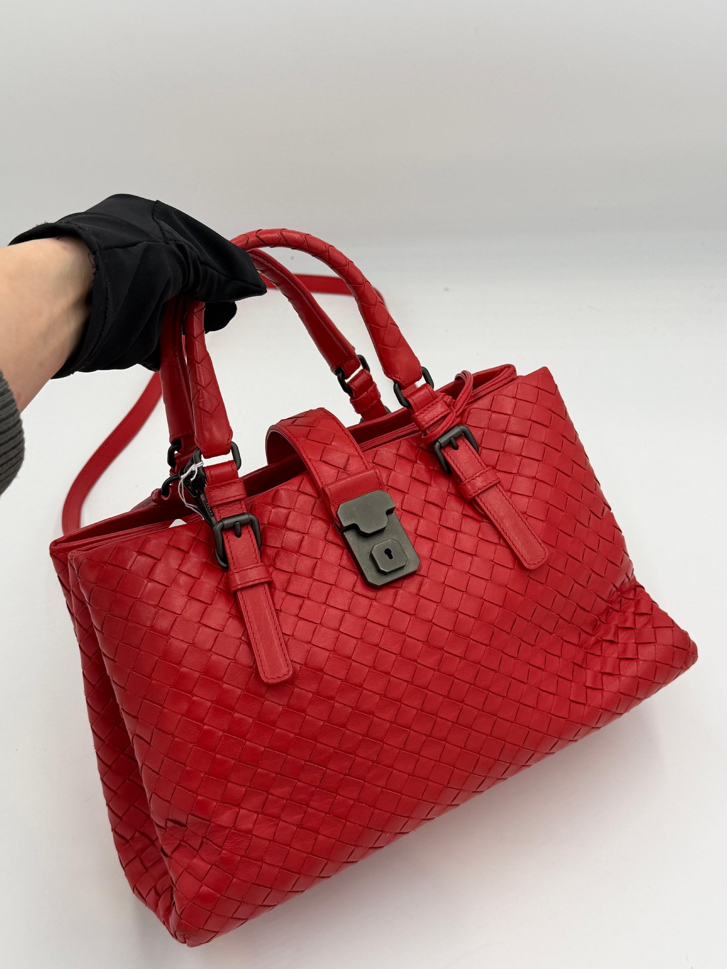 Bottega Veneta Roma Intrecciato 2Way
