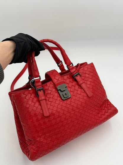 Bottega Veneta Roma Intrecciato 2Way