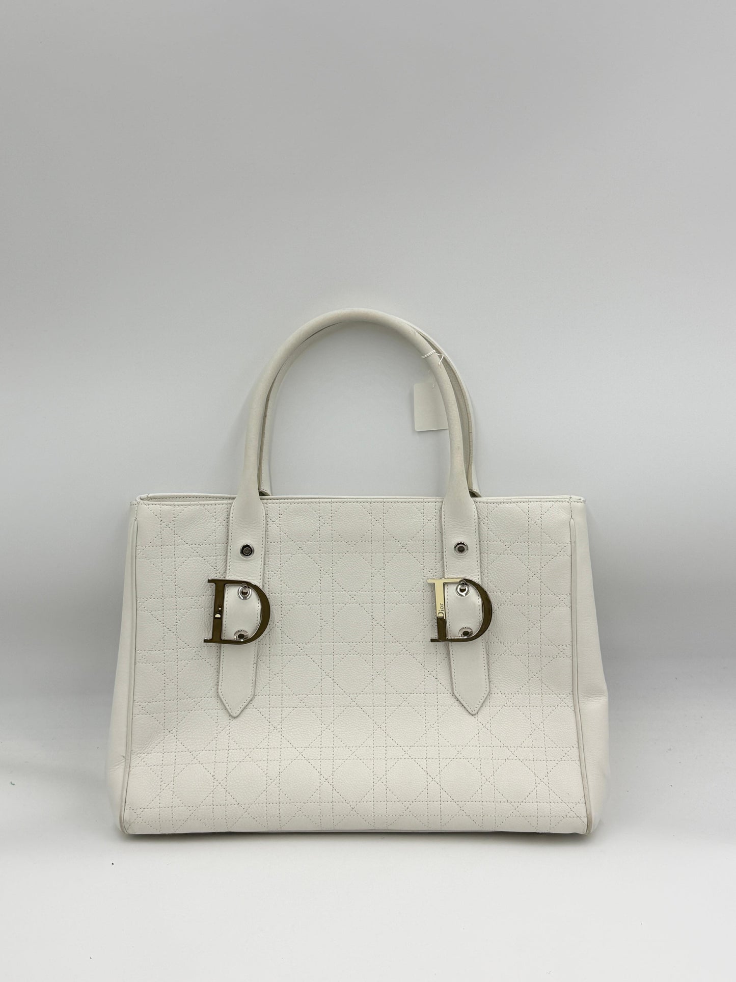 Dior Cannage Double Handle Tote