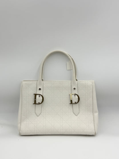 Dior Cannage Double Handle Tote