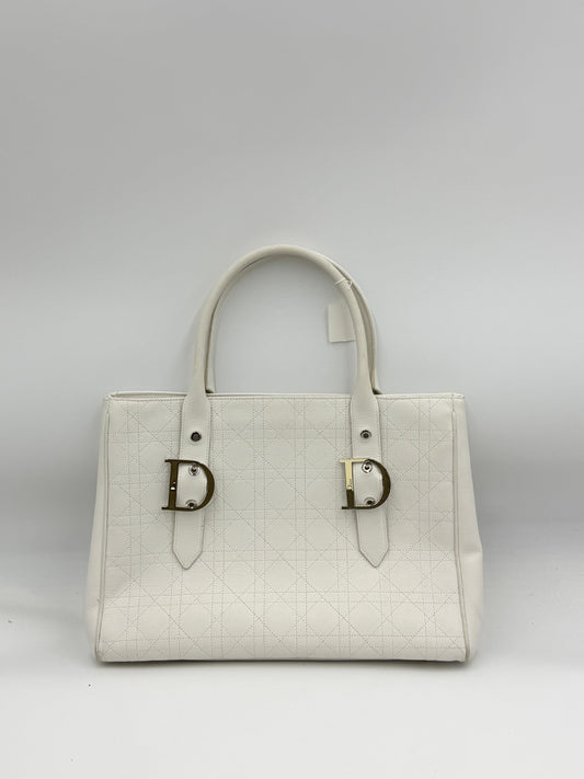 Dior Cannage Double Handle Tote