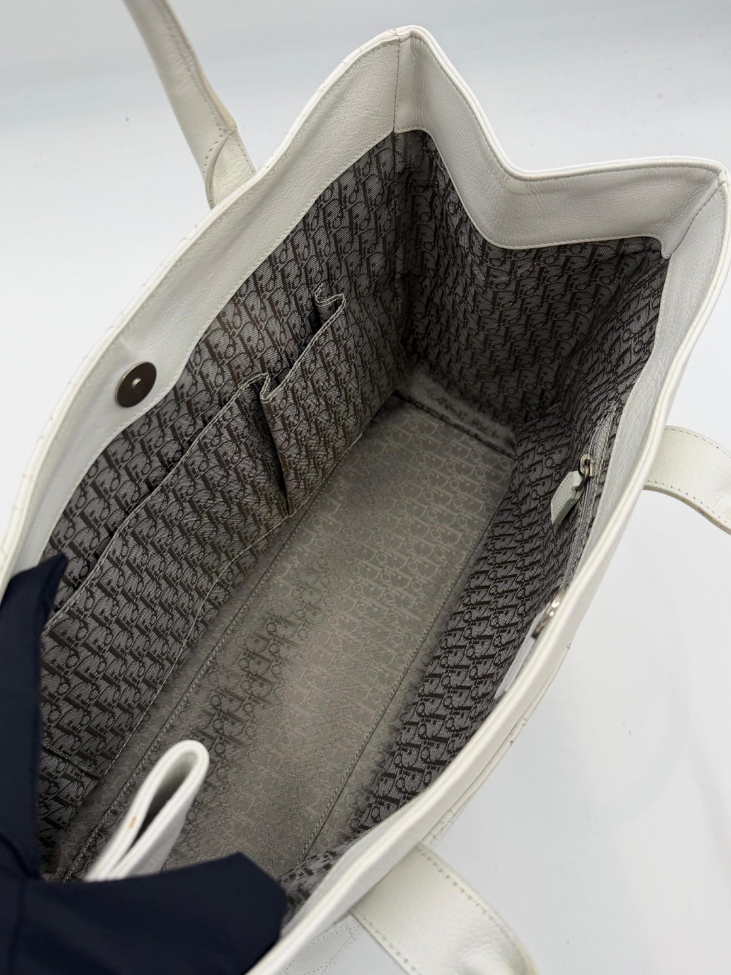 Dior Cannage Double Handle Tote