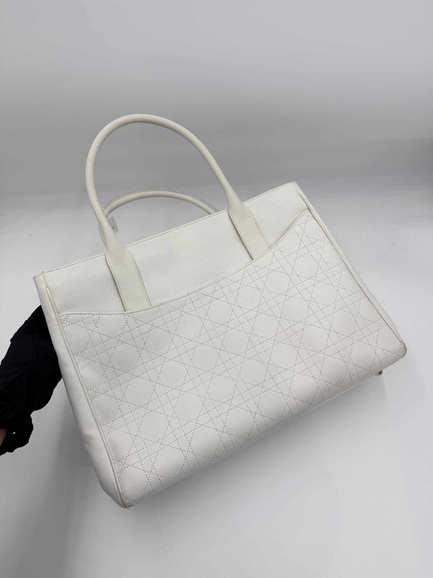 Dior Cannage Double Handle Tote