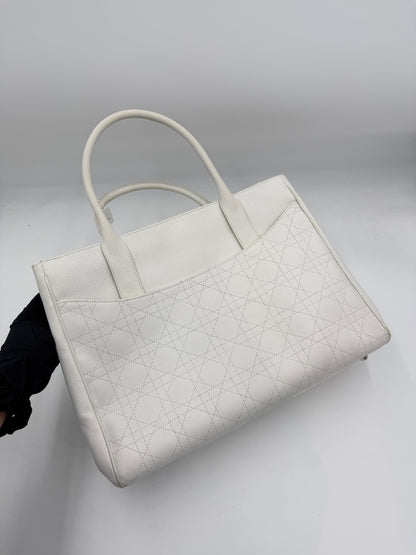 Dior Cannage Double Handle Tote
