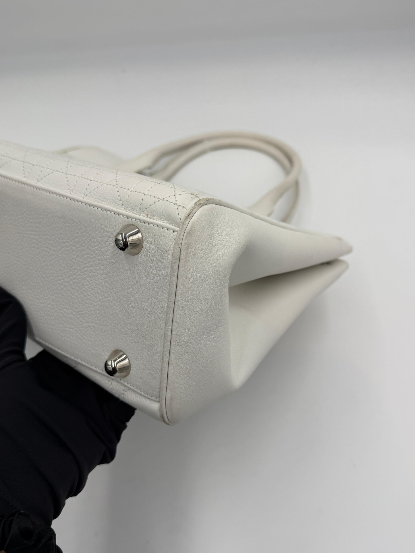 Dior Cannage Double Handle Tote