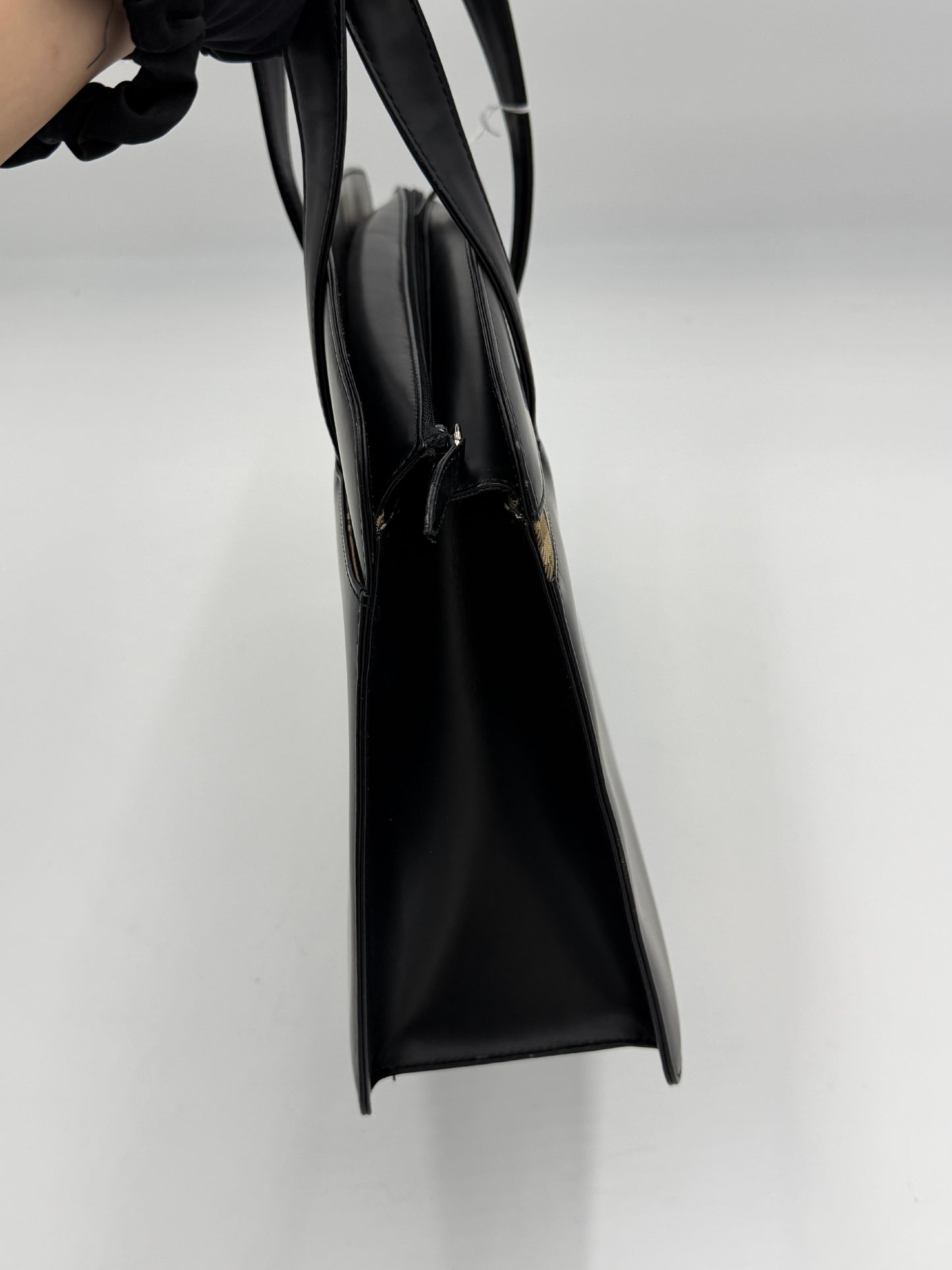 Burberry Leather Novacheck Tote