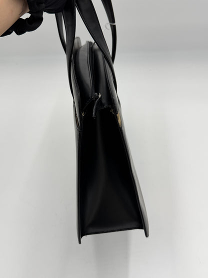 Burberry Leather Novacheck Tote