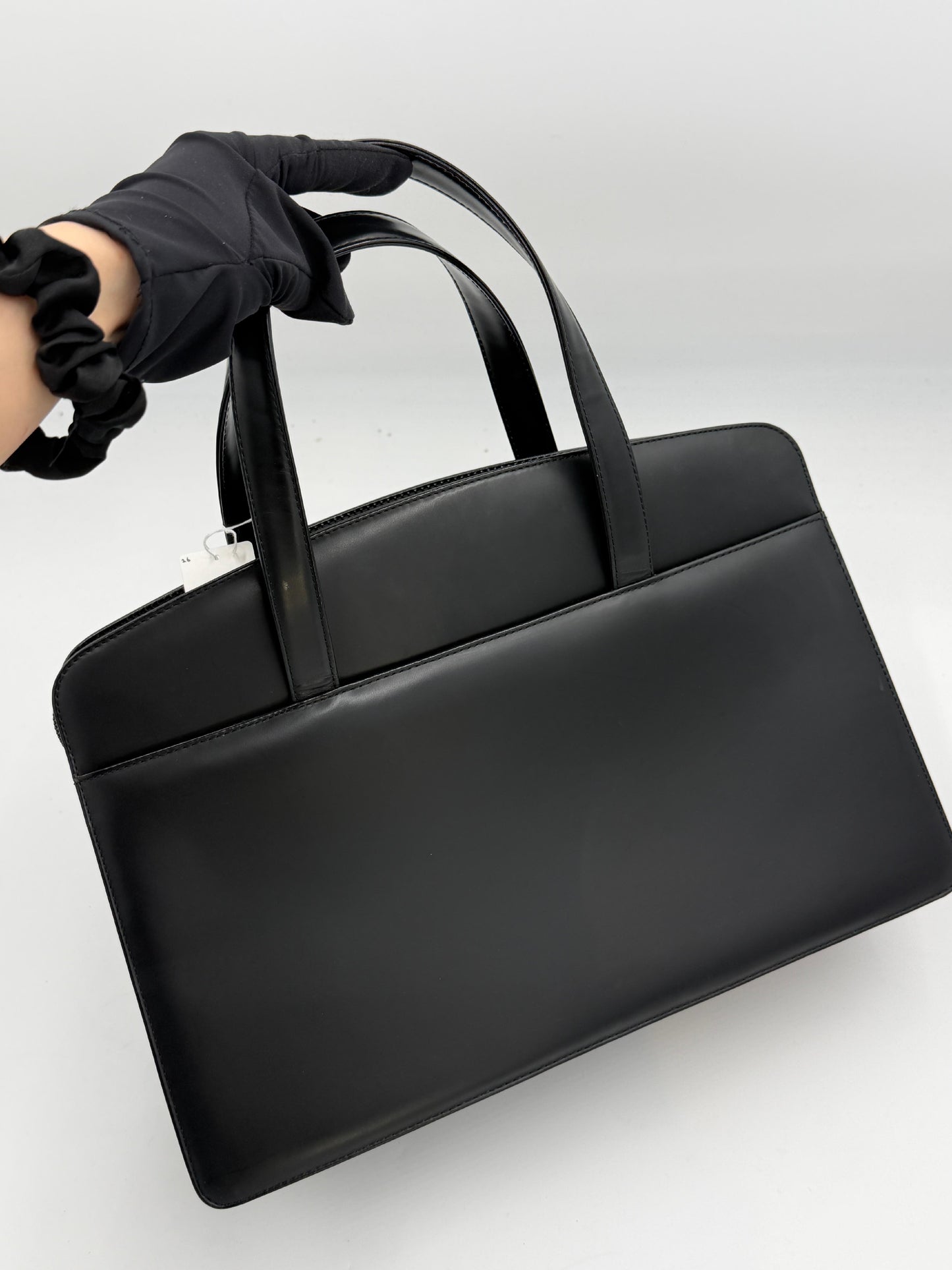 Burberry Leather Novacheck Tote