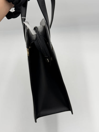 Burberry Leather Novacheck Tote