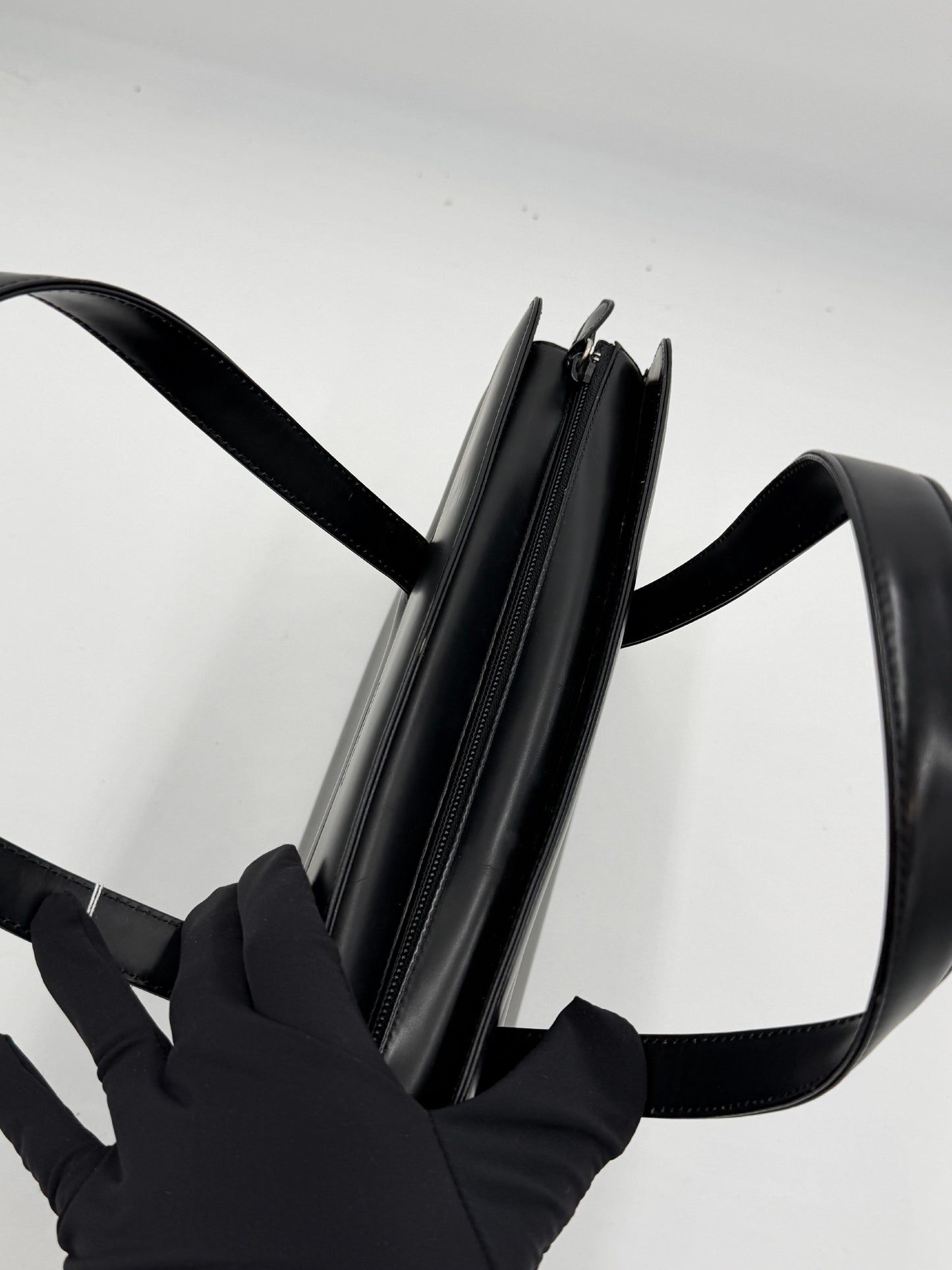 Burberry Leather Novacheck Tote