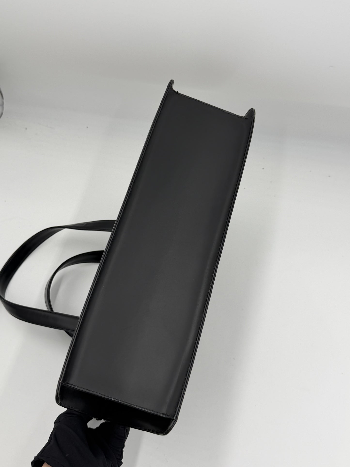 Burberry Leather Novacheck Tote