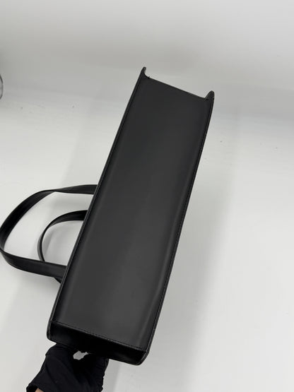 Burberry Leather Novacheck Tote