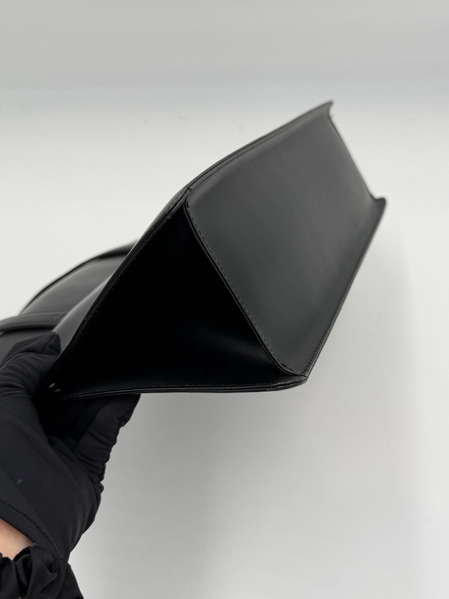 Burberry Leather Novacheck Tote