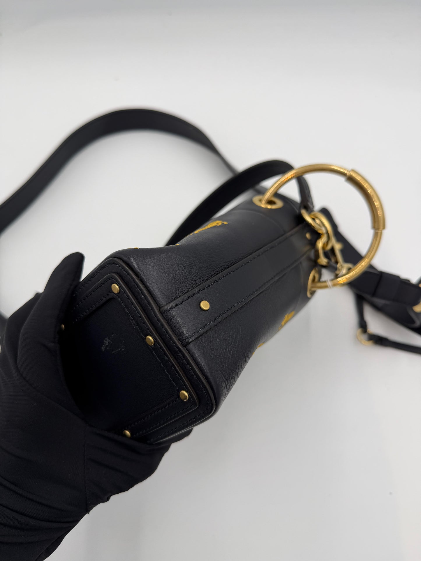 Chloe Roy Drawstring Bucket Bag