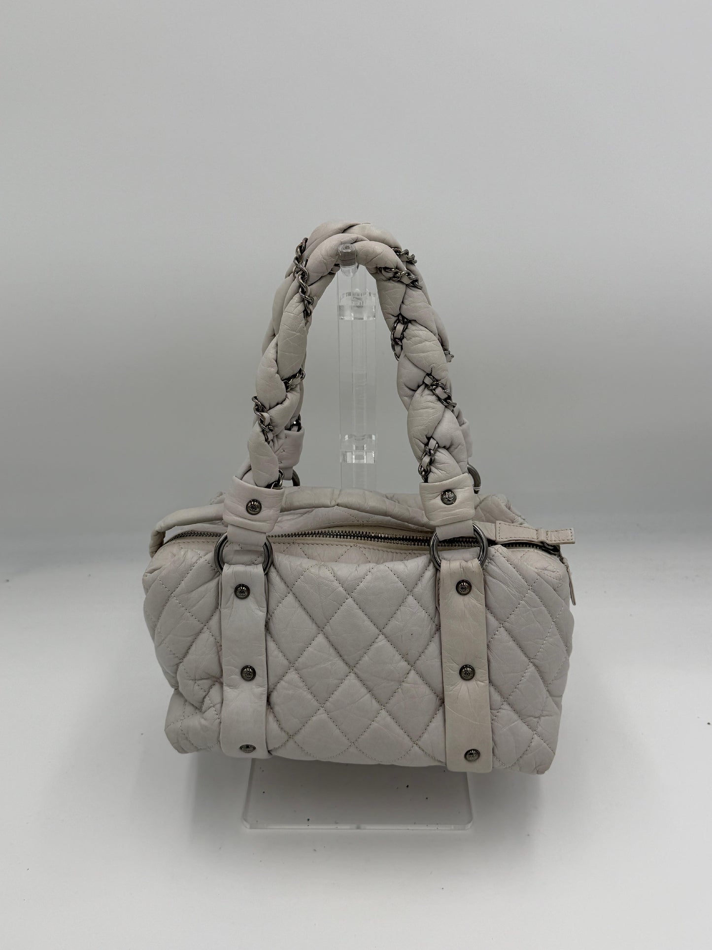 Chanel Braided Boston Bag