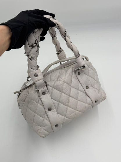 Chanel Braided Boston Bag