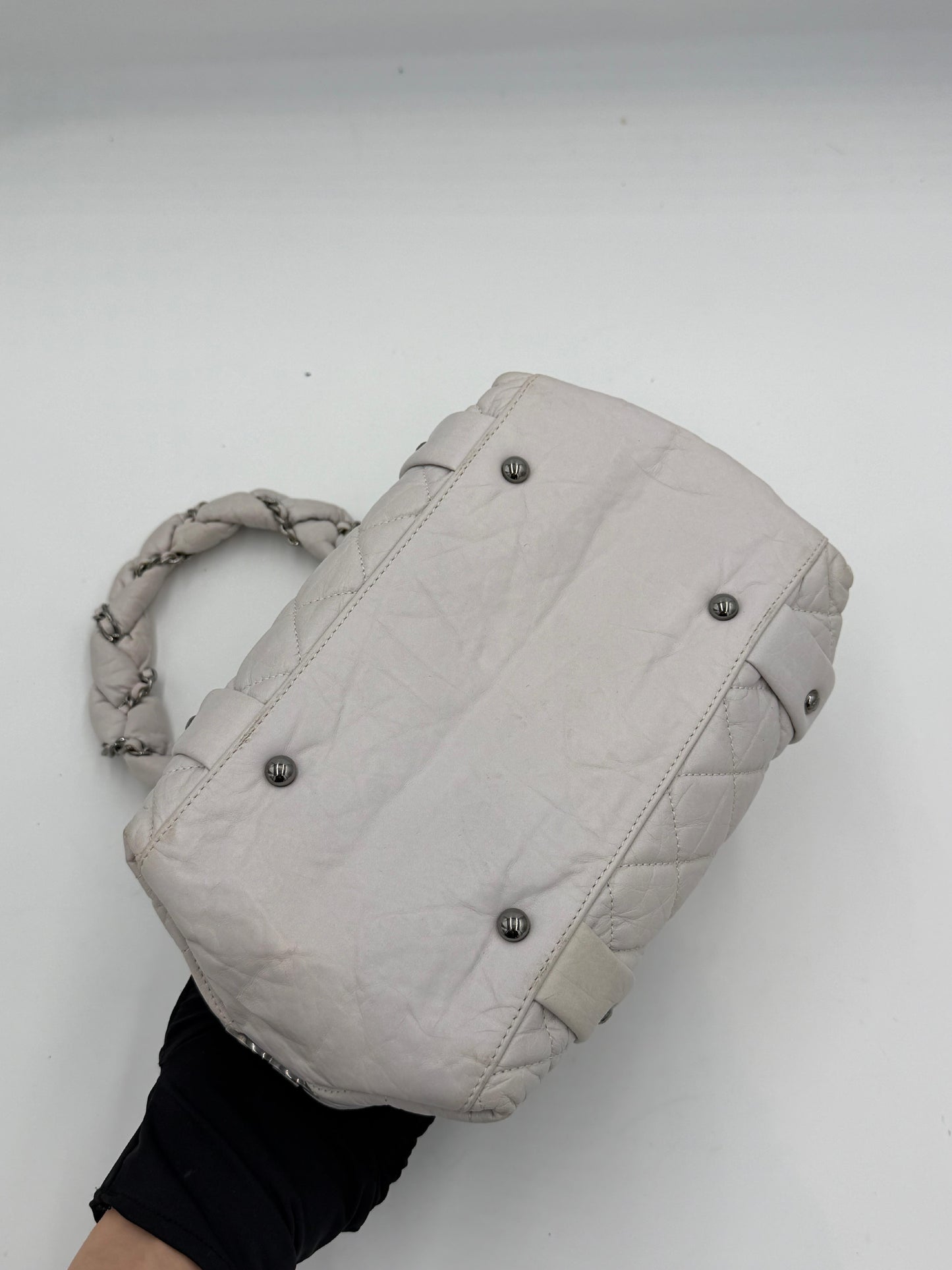 Chanel Braided Boston Bag