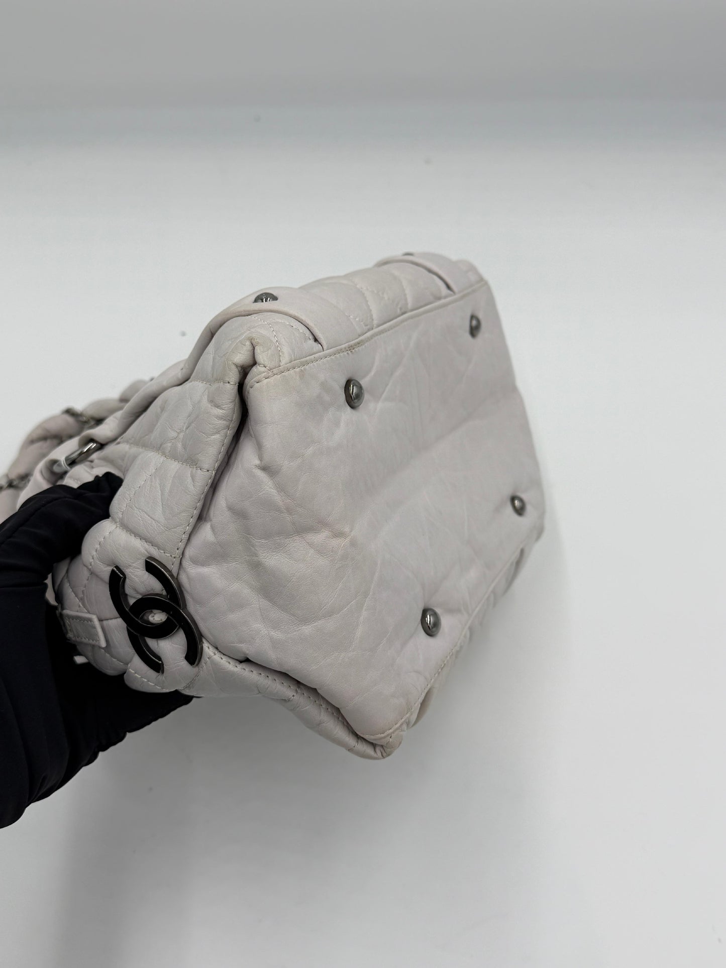 Chanel Braided Boston Bag