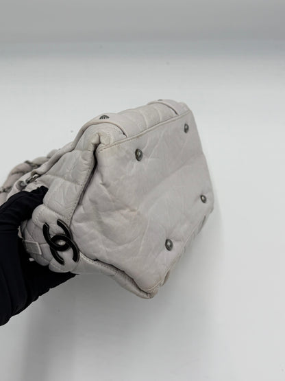 Chanel Braided Boston Bag