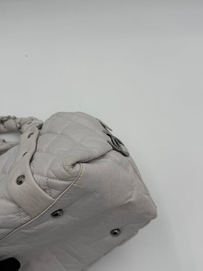 Chanel Braided Boston Bag