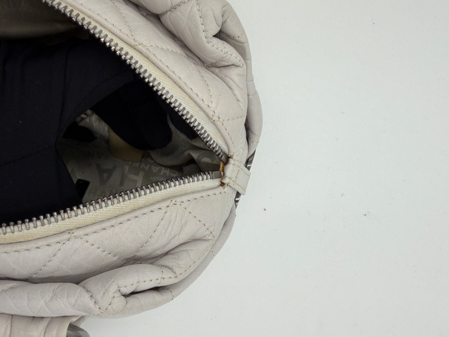 Chanel Braided Boston Bag