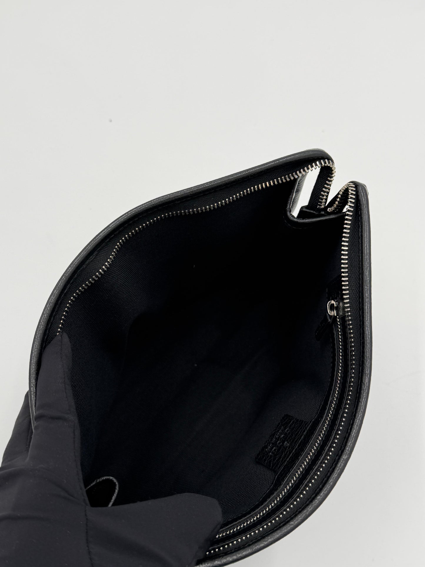 Gucci Interlocking Leather Clutch