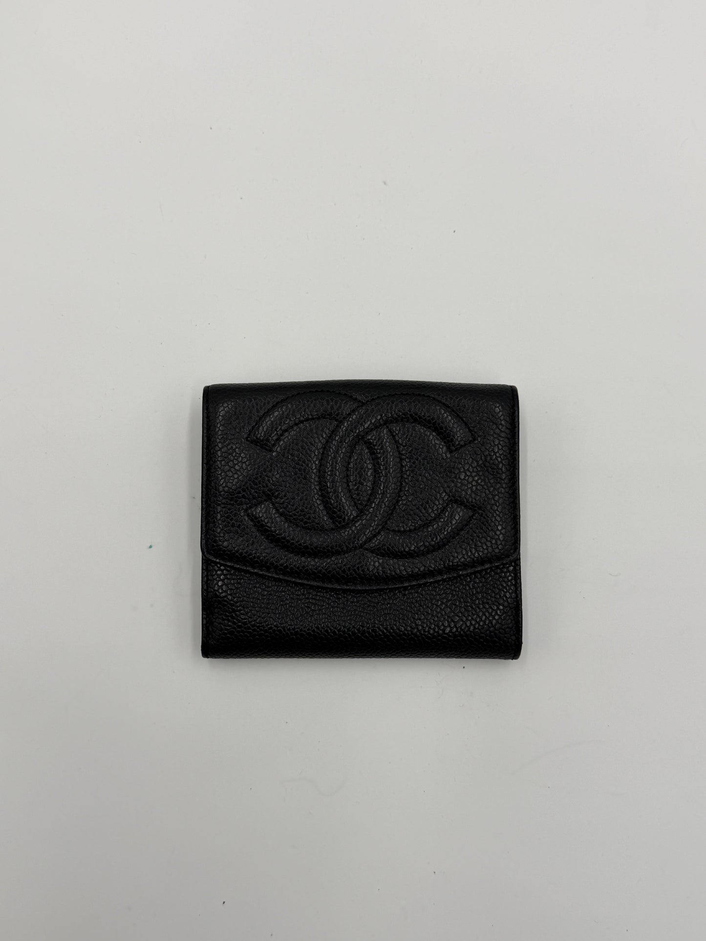 Chanel Caviar Compact Wallet