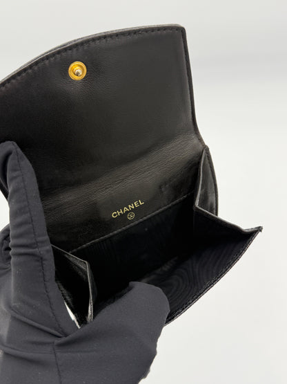 Chanel Caviar Compact Wallet