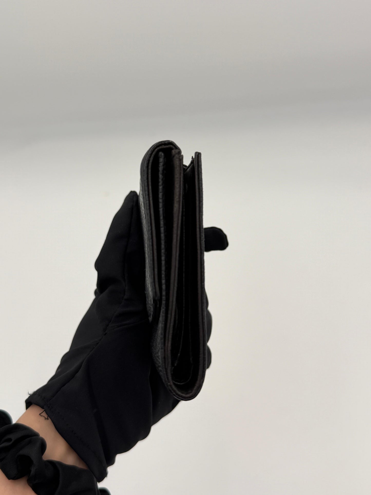 Chanel Caviar Compact Wallet