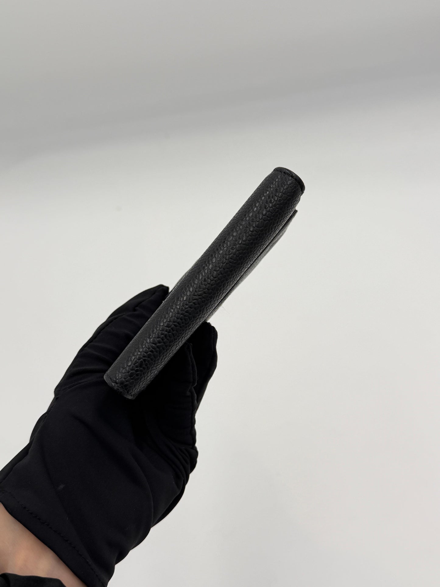 Chanel Caviar Compact Wallet