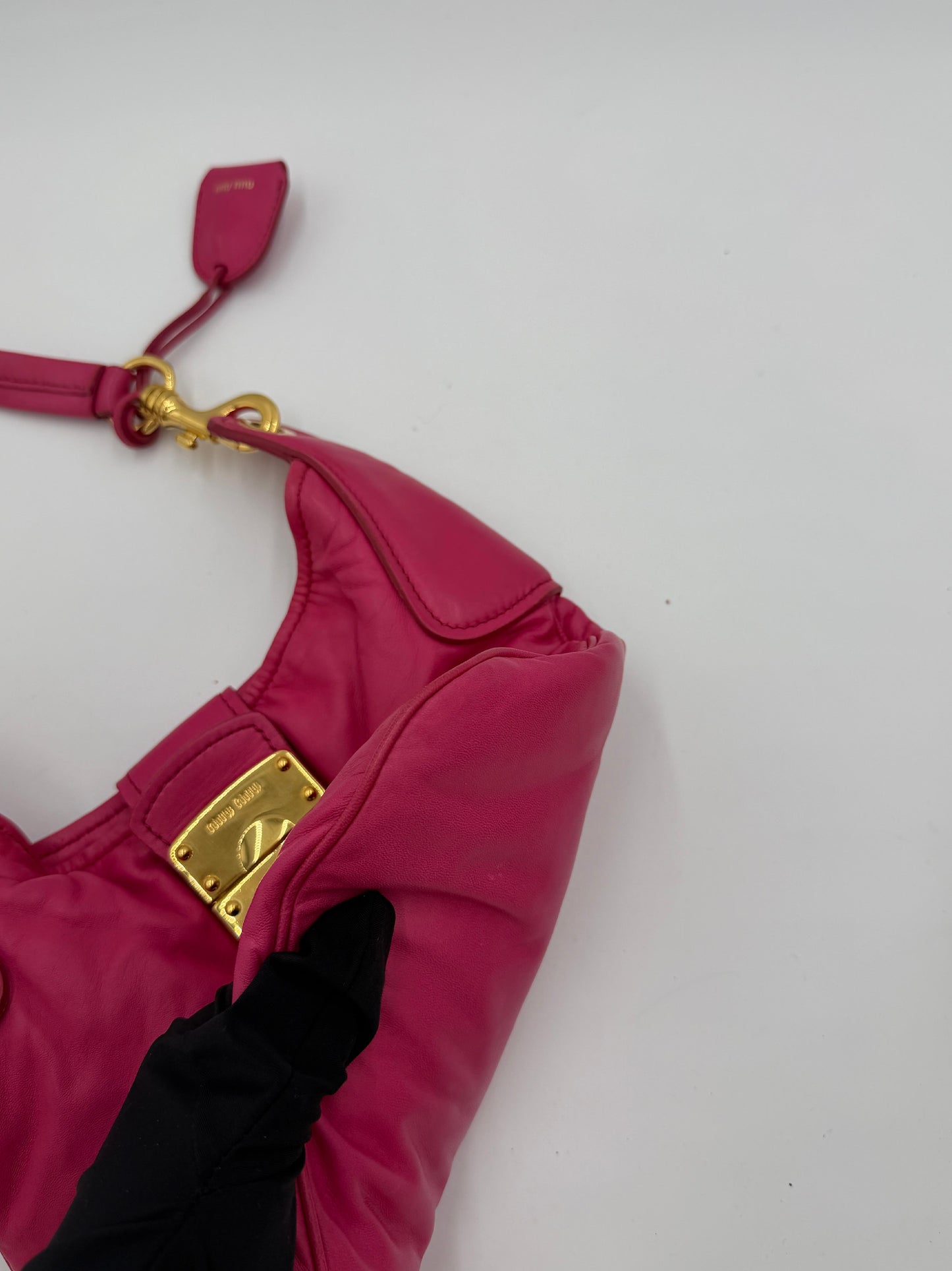 Miumiu Leather Shoulder Bag