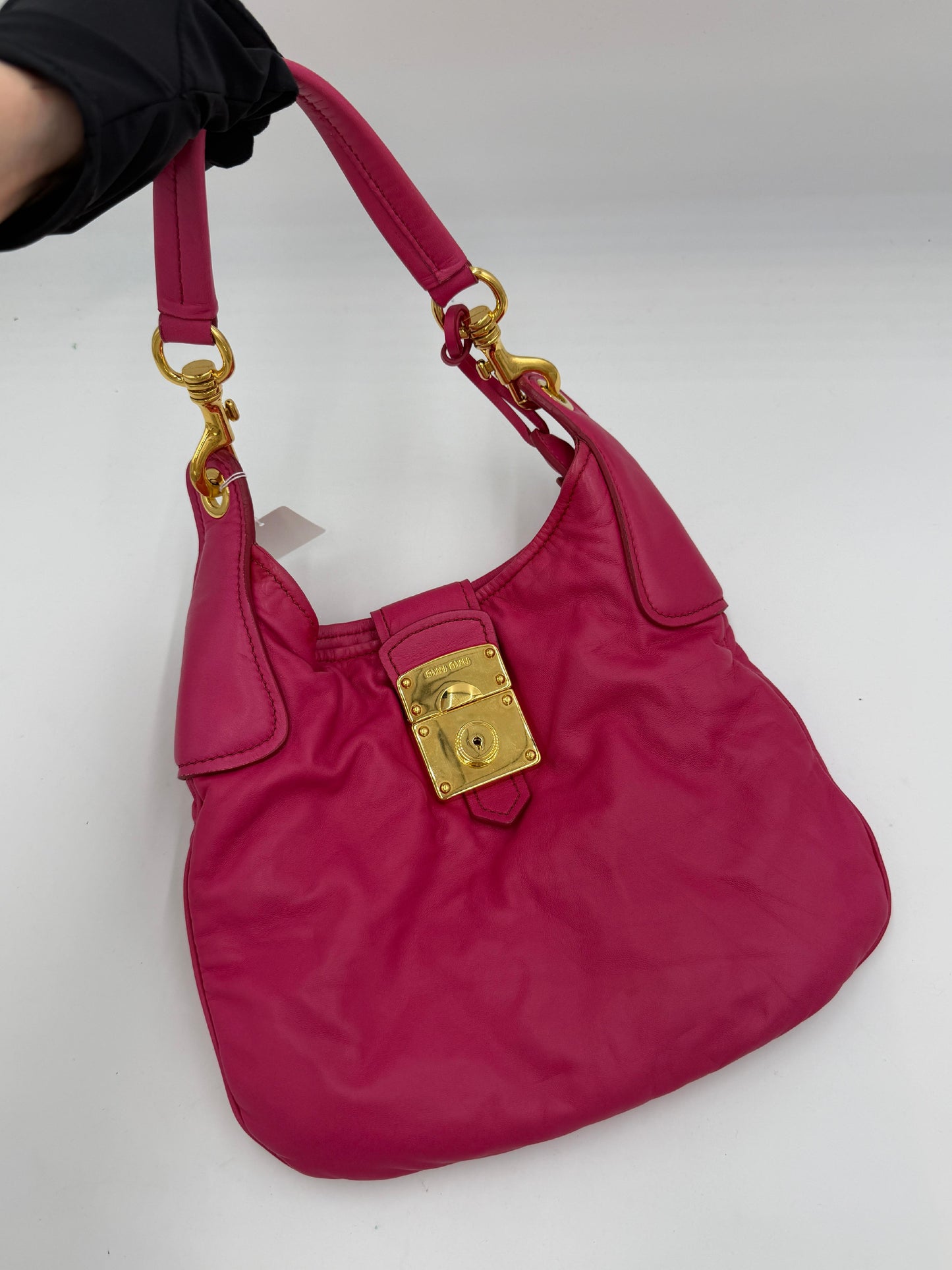 Miumiu Leather Shoulder Bag