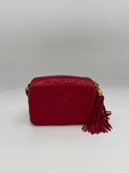 Chanel Vintage Tassel Camera Bag
