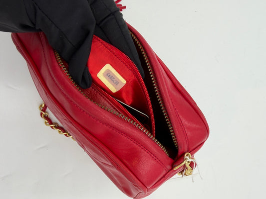 Chanel Vintage Tassel Camera Bag