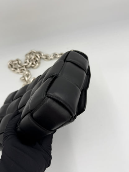 Bottega Veneta Cassette Padded Chain Shoulder Bag