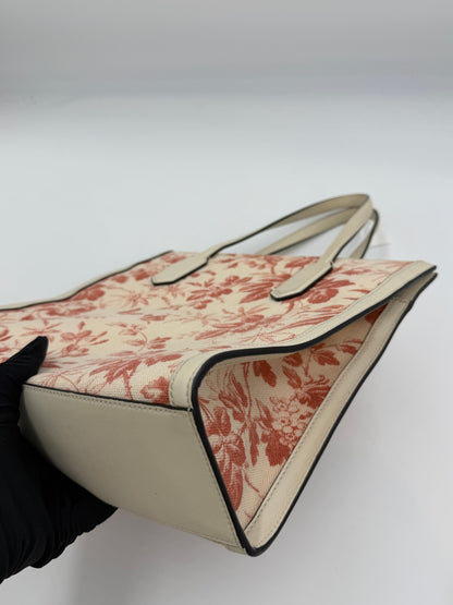 Gucci GG Bow Canvas Tote