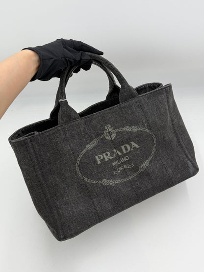 Prada Canapa Denim 2Way