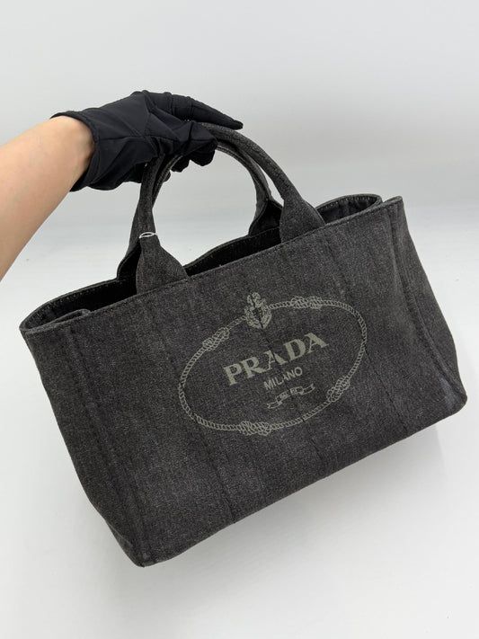 Prada Canapa Denim 2Way