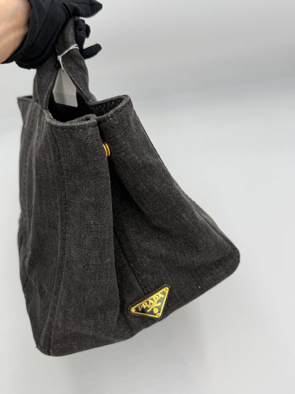 Prada Canapa Denim 2Way