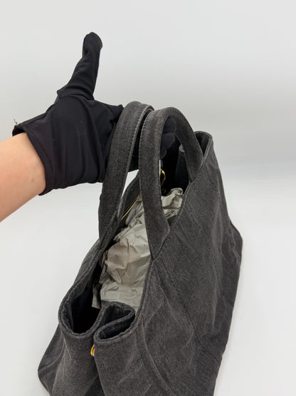 Prada Canapa Denim 2Way