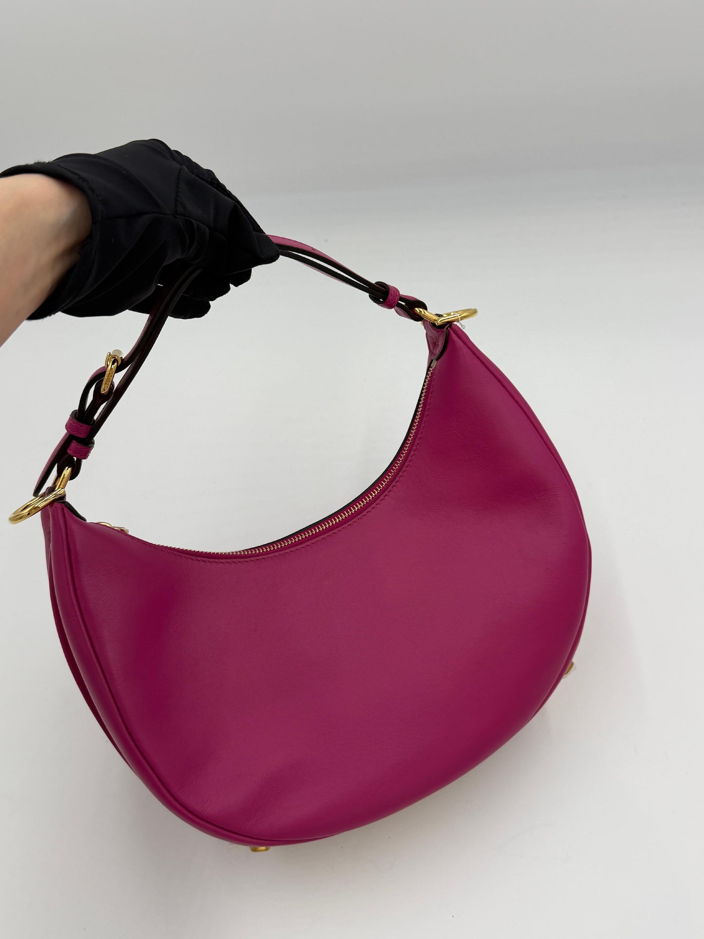 Fendi Fendigraphy Leather Shoulder