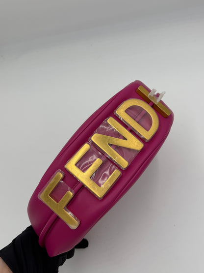 Fendi Fendigraphy Leather Shoulder