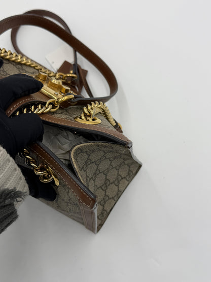 Gucci GG Supreme Padlock Tote