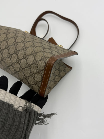 Gucci GG Supreme Padlock Tote
